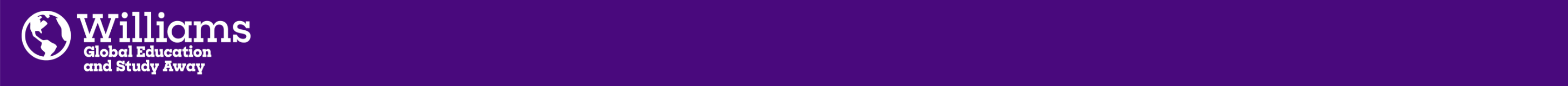 Global Education and Study Away - Williams College
